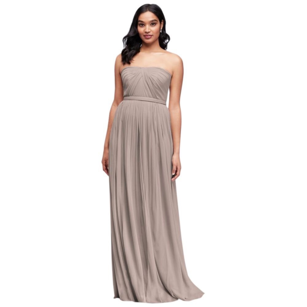 David’s Bridal Style-Your-Way 6  Bridesmaid Dress